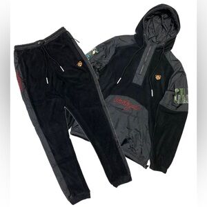 CIVILIZED POLAR FLEECE SET W/ NYLON TRIM

STYLE: CV5069-5070

COLOR: BLACK